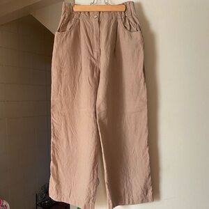 Not Perfect Linen Damme Trousers
